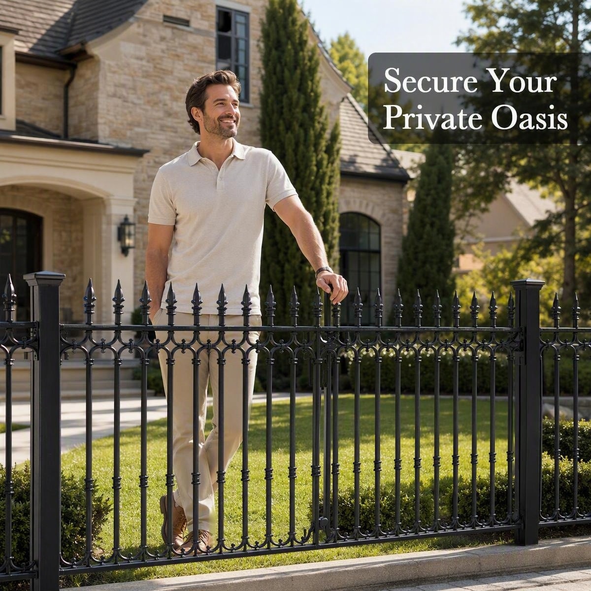 Wrought Iron Fence