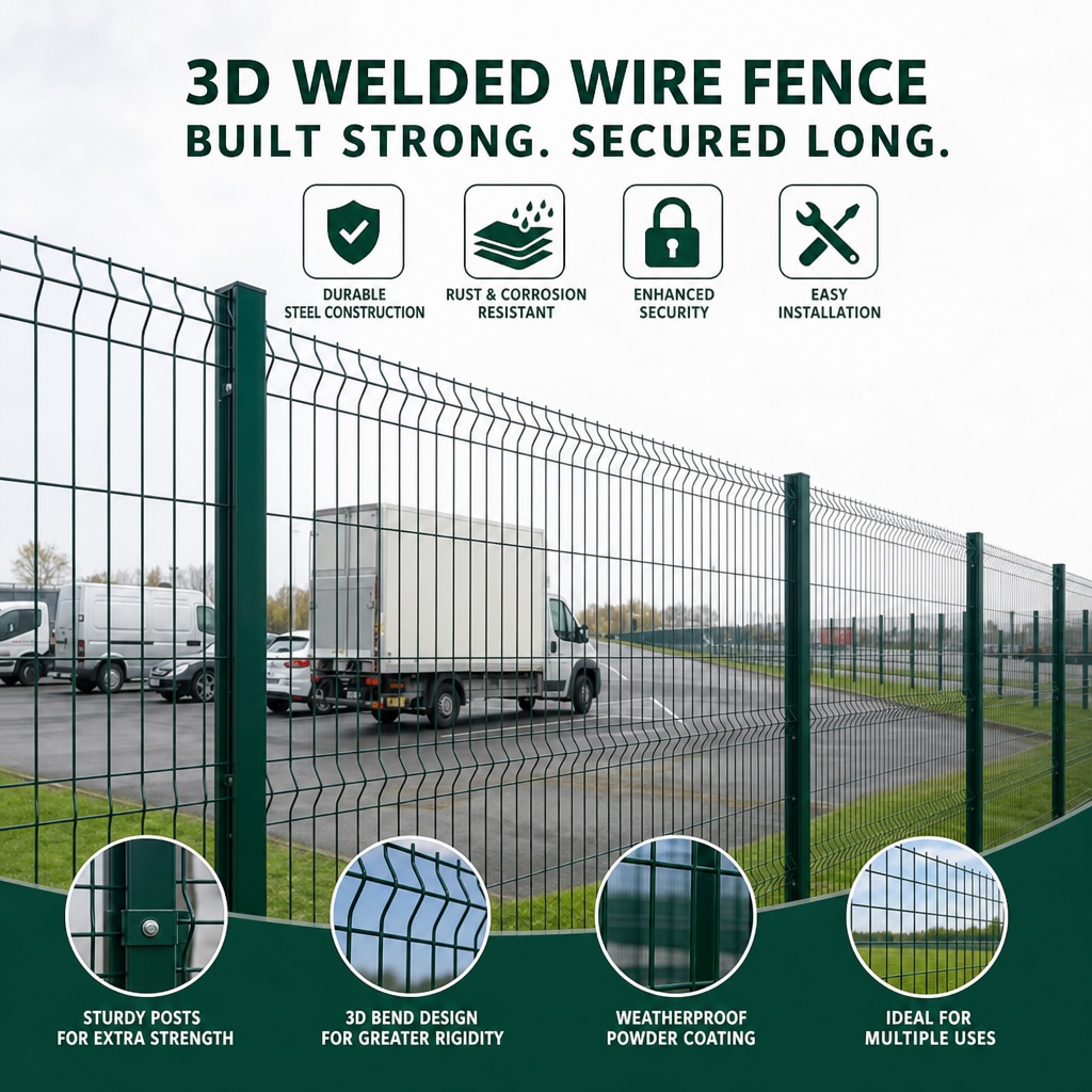 Triangle Bending Fence