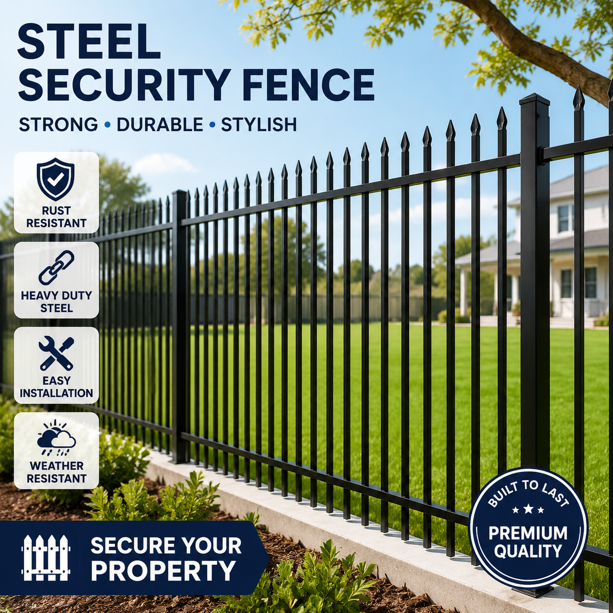 Steel Fencing