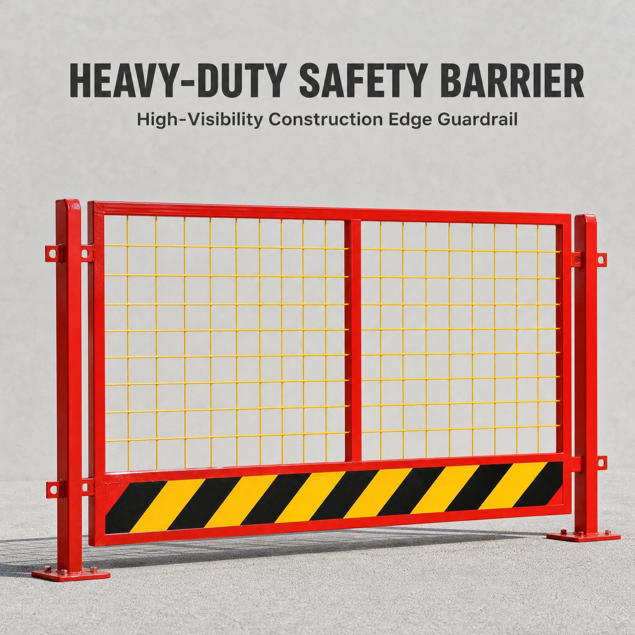 Construction site fence