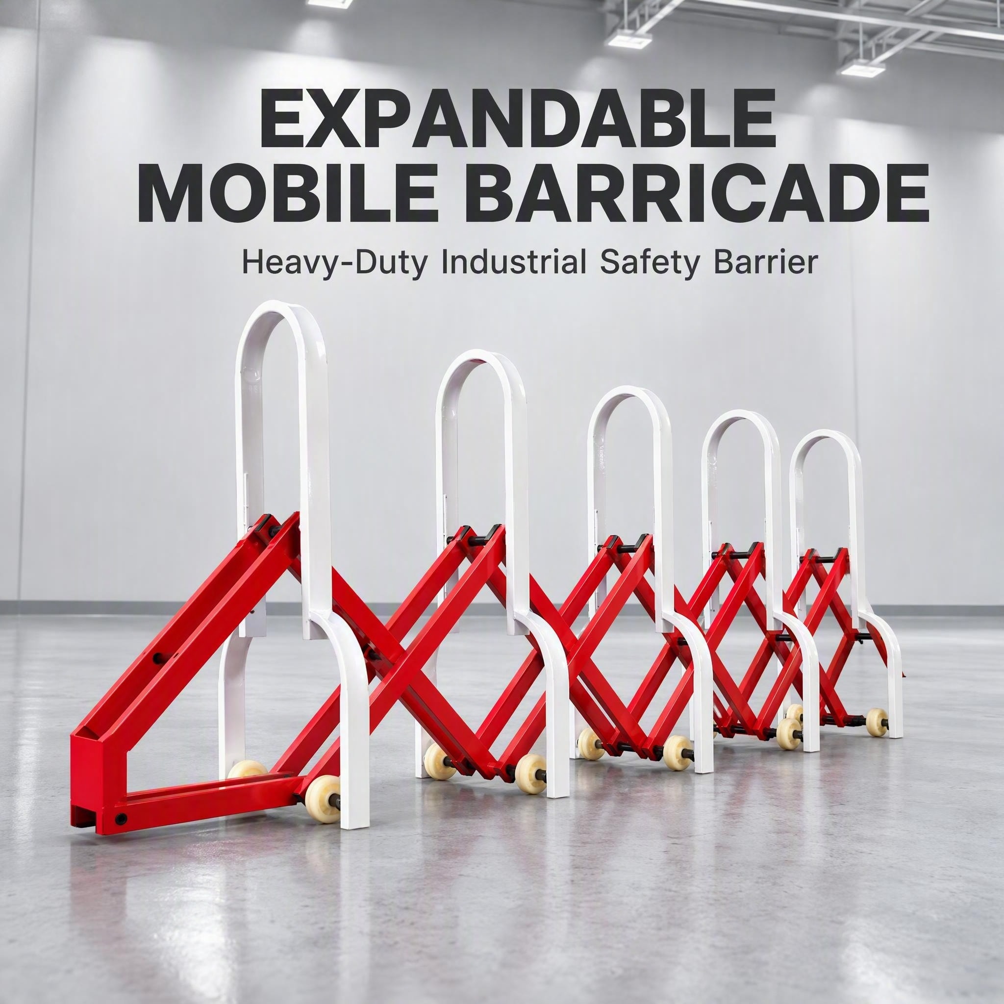 Mobile Folding Barrier